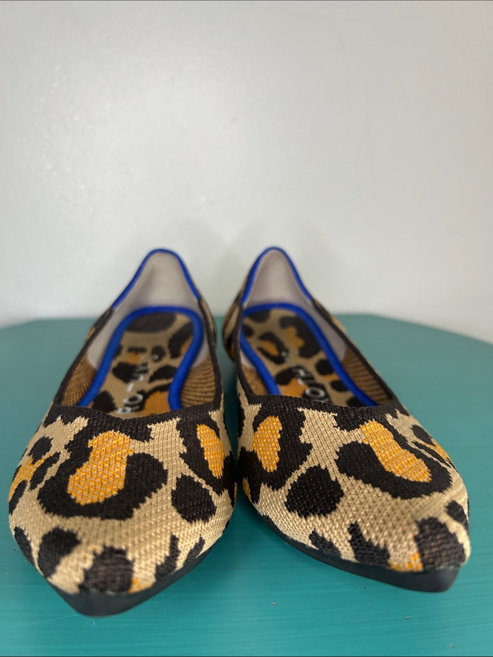 Rothy's The Point flats "Big Cat" Leopard Print - Retired - Picture 5 of 8